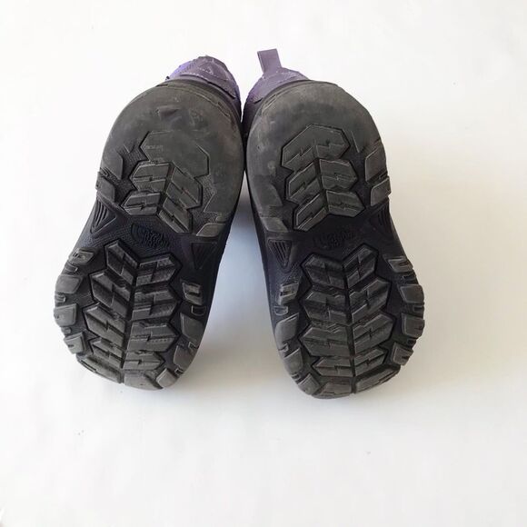 The North Face purple alpenglow winter boots VGUC size 13 - Picture 8 of 9